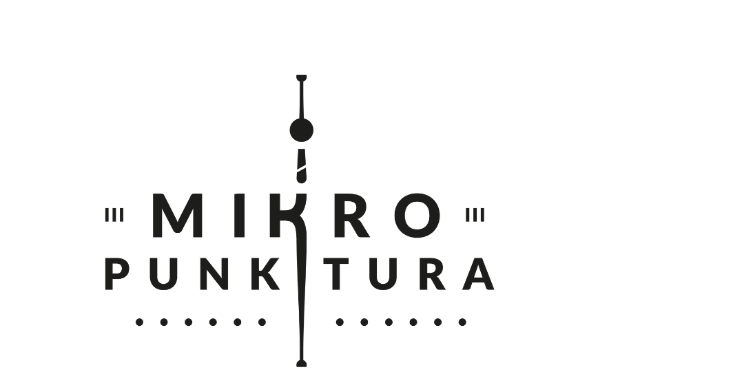 Mikro logo biale